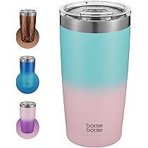 青色 ステンレス 水筒 蓋付き パール金属 水筒 1L コップ付き オクターブ 広口ダブル